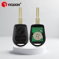 YIQIXIN Remote Car Key 315/433Mhz ID44 Chip For BMW Z3 E31 E32 E34 E36 E38 E39 E46 Z3i Z4 Uncut HU92 HU58 Blade Control Key Case