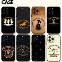 Y-Yellowstone Logo Phone Case For IPhone 17 16 15 14 13 12 11 PRO MAX PLUS Mini TPU Soft To Skin-friendly Case