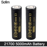 Sofirn 21700 5000mAh Flat-Top Battery for Flashlight Rechargeable Batteries