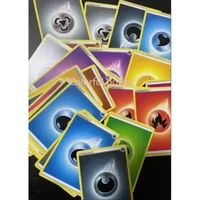 80Pcs/set Pokemon/PTCG Authorised Edition White Border White Border Energy Card The Card Back Is Blue Used As Replacement Card