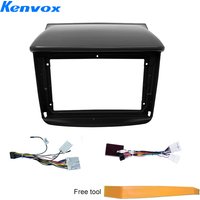 Car Radio For Mitsubishi Pajero Sport 2 L200 Triton 2008 2016 Android 2 Din Stereo Mounting Bezel Faceplate Frame Kit
