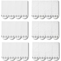 Picture Hanging Strips Heavy Duty, 12-Pairs Picture Canvas Hanger No Nails, Photo Frame Stickers, Hanging Picture Without Nail