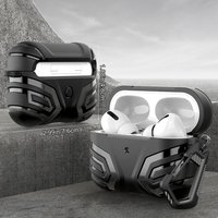 For AirPods Pro 3 XDcase Dark Pattern TPU Earphone Cover with Carabiner