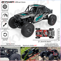 LDRC LD18499 1:18 Controle Remoto Modelo Off-road 2.4g Rc Tubo Rack Climbing Vehicle Four-wheel Drive Toy Model Carr for Kids