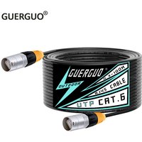 0.3M-100M Cat5/Cat6 UTP Stage Ethernet Extension Cable Waterproof Outdoor&Indoor LAN Network Cable-Zinc Alloy RJ45 Connector