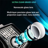 For Jaguar XE XF XJ XK LED Side Puddle Rearview Mirror Projector Lamp Main in Car Light