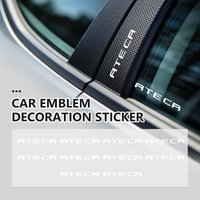 Car Logo Emblem Rear Trunk Stickers Badge Accessories For Seat Leon FR Cupra Ibiza Altea Exeo Formula Racing Alhambra Arona