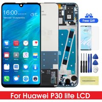 P30 Lite Display Screen with Frame, for Huawei P30 lite MAR-L01A MAR-L21A Lcd Display Digital Touch Screen for Huawei P30 lite