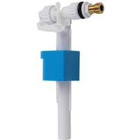 Toilet Cistern Fill Valve Entry Inlet Flush Valve Bottom Siphon Fill Float Toilet Repair Kit 3/8in Connector For Water Container