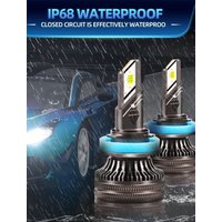 H7 H4 LED Headlight Bulbs Canbus High Power H11 H1 9005 HB3 9006 HB4 6000K-6500K White Turbo Lamp Car Light Double Copper Tube
