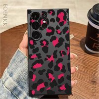 Samsung Galaxy S25 S24 S23 S22 S21 Ultra FE A25 A32 A33 A72 A73 Note 10 20 Plus 5G New Leopard Print Design Phone Case Cover