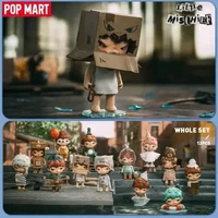 POP MART Hirono Little Mischief Series Mystery Box Genuine Blind Box Guess Toys Bag Ornament Figurines Home Decor Desktop Dolls