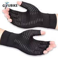 GTUBIKE 1Pair Copper Arthritis Gloves for Hand Pain Relief,Rheumatoid Osteoarthritis,Swelling, Carpal Tunnel, Compression Gloves