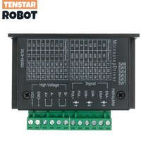 TENSTAR ROBOT Stepper Motor Driver TB6600 23 Nema 34 42/57/86 Nema17 4A DC9-40V 1 Axis Stepping Motor CNC Engraving Machine