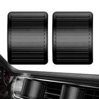 2pcs Car AC Vent Deflector Cover Airflow Guide Direct Blowing Prevention Wind Deflector for Dashboard Side Window Rear Seat