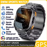 New For XIAOMI Sport Wristband Built-in GPS&Compass BT Call Smartwatch Altimeter Health Monitoring 3ATM Waterproof Swim Watches