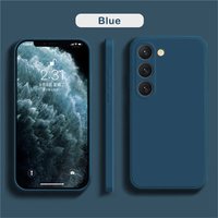 Delicate Liquid Silicone Camera Lens Protector Case For Samsung A17 A16 A56 A36 A15 S23 S24 S25 S26 UItra Plus Funda Coque Cover