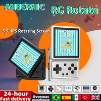 ANBERNIC RG Rotate Retro Handheld Game Console Android 12 3.5“ IPS Rotating Screen T618 Game Emulator WiFi Portable Gaming Gift