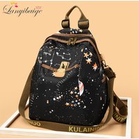 3 In 1 High Quality Anti-theft Backpack Women Waterproof Oxford Shoulder Bags School Bags for Teenager Girls Rucksack Travel Bag