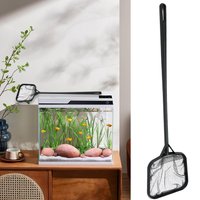 Pool Net Fish Tank Salvage Net Aquarium Cleaning Tool Portable Debris Removal Accessories for Fish Tank Tubs Fountain