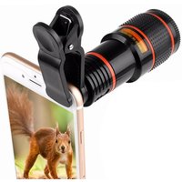 Cellphone Mini Telescope 8 Times High Definition Monocular Zoom Telephoto Mobile Phone Lens For Camping Tourism Spotting Scope