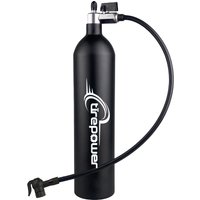 AliExpress MaiSaiOu Aluminum Alloy Tubeless Pump Tire Inflator Tyre Air Booster Bottle With Valve Gas Cylinder 1.3L Fit For MTB Road Bike 29