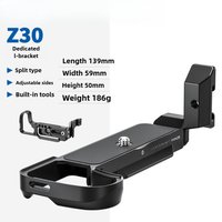 L Bracket Quick Release Plate for Nikon Z9 Z8 Z7II Z6II Z5 Z30 D850 Camera,for Leofoto Vertical Shooting Plate