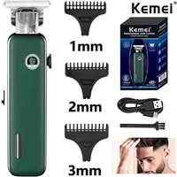 Kemei Elektrische Haarschneidemaschine Leuchtende Hochleistungs-Stille Haarschneidemaschine Mann Rasierer Trimmer Für Männer KM-5098