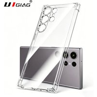 Anti-Drop Airbag Shockproof Case For Samsung Galaxy S26 S25 Edge S24 S23 S21 FE S22 Ultra Plus Clear Silicone Soft Thin Shell