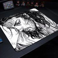 Popular Musashi Manga Vagabond Mouse Pad 45x40CM Speed Mousepad Gamer Premium E-Sports Gaming Mouse Mat Professional Desk Mat