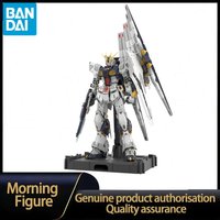 In Stock BANDAI SPIRITS PERFECT GRADE UNLEASHED Mobile Suit Gundam Char's Counterattack RX-93 N Gundam 1/60 Action Figure Model