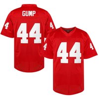 Forrest Gump #44 The Movie New Football Jersey Red Stitched Football JERSEY