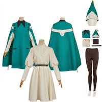 Coco Cosplay Witch Hat Anime 2025 Atelier Costume Adult Women Fantasia Dress Cloak Belt Outfits Halloween Carnival Party Suit
