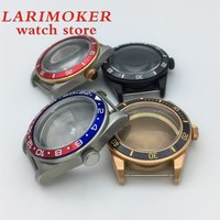 BLIGER 39MM Dome sapphire glass Silver black rose gold case stainless steel bracelet for ETA2824 NH34 NH35 NH36 PT5000 sport