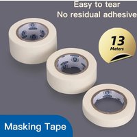 13.7M high-quality seamless high viscosity painting art paper watercolor masking tape 1.2/2.4/3cm sketching lines and paper tape