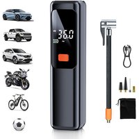 AliExpress NONE Portable Tire Inflator 150PSI Wireless Air Pump Mini Air Compressor For Motorcycle Car Bicycle Electric Ball Auto Accessories