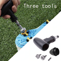 1PC Golf Ratcheting Spike Wrench Black Remover Wrench Tool Durable Firm Adjusting The Golf Shoe Tool Golf Accessories Supplies
