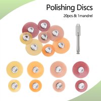 20PCS Dental Finishing and Polishing Discs for Composites Ceramics and Glass Ionomer Restorations 1/2 3/8inch Coarse Medium Fine