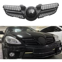 Car Front Grille Bumper Grill For Mercedes Benz R171 SLK-Class SLK200 SLK300 SLK350 SLK55 2008-2010 ABS Replacement Grills