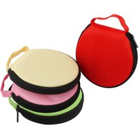 Portable 20 Capacity CD DVD Carrying Case with Hand Strap Oxford Cloth Storage Bag Dual-use Dustproof Car CD Bag Office