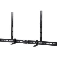 Support Barre de Son, Fixation Barre de Son sur TV, Convient pour des Supports TV avec VESA 100x100-400x700mm, Support Mural Barre de Son pour LG Sony, Charge Max 6kg