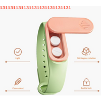 Ultra Portable Medicine Box Wristband With 360° Rotation And Lock Medicine Storage Box For The Elderly And Children