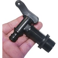 5Pcs 3/4‘’ IBC Barrels Water Butt Tap Self Made Plastic Faucet For Beer Rain Brew Water Tank Faucet Water Garden Hose Connecti
