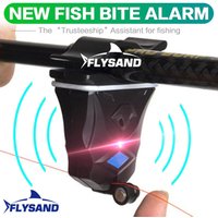 FLYSAND Fishing Bite Alarms Sensitive Electronic Fishing Alarm Indicator Outdoor Buzzer Fish Bite Alert Bell Fishing Tool