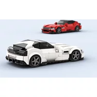 2024 Hot MOC Speed Champion City Car Ferraried Supercar Building Blocks Brick Racing Technique Creative Garage DIY Toys Gifts