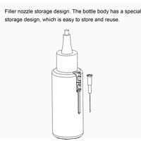 60ml Hair Trimmer Oil Rust Prevention & Reduces Friction Barber Oil No odor For hair cutting tool maintenance lubrication