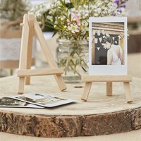 Wood Display Easels Mr Mrs Wedding Love Rustic Wedding Engagement Decor Frame Painting Poster Weeding Table Decor Diy Tripod