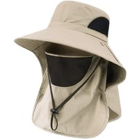 AliExpress XaYbZc Outdoor Unisex Summer Hat UV Protection Breathable Fishing Cap Sunshade Neck Protection Cycling And Climbing Hat Waterproof