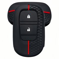 Silicone Car Key Case Cover Shell For Honda XRV CRV HRV FIT ZRV VEZEL Keychain Accessories