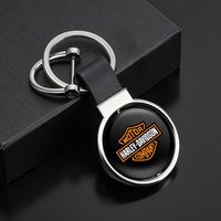 Motorcycle Keychain Accessory Anti-Lost Key Holder Durable Ring For Harley Davidson Glide Ultra Classic 1250 S PA 1250S PA1250